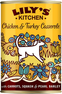 Lily’s Kitchen Dog Tin Chicken & Turkey Casserole