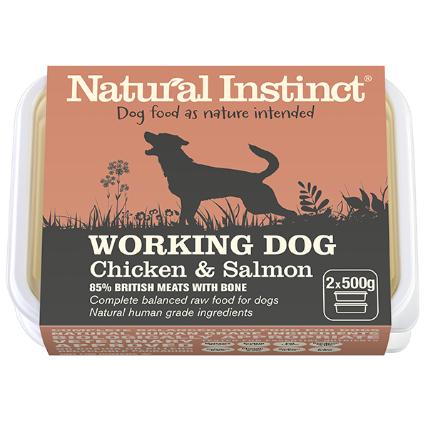 Natural Instinct Working Dog Chicken & Salmon