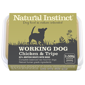 Natural Instinct Working Dog Chicken & Tripe