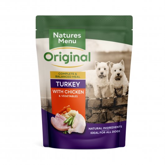 Natures Menu Original Turkey with Chicken Pouch