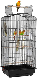 Open Top Bird Cage - 104cm High