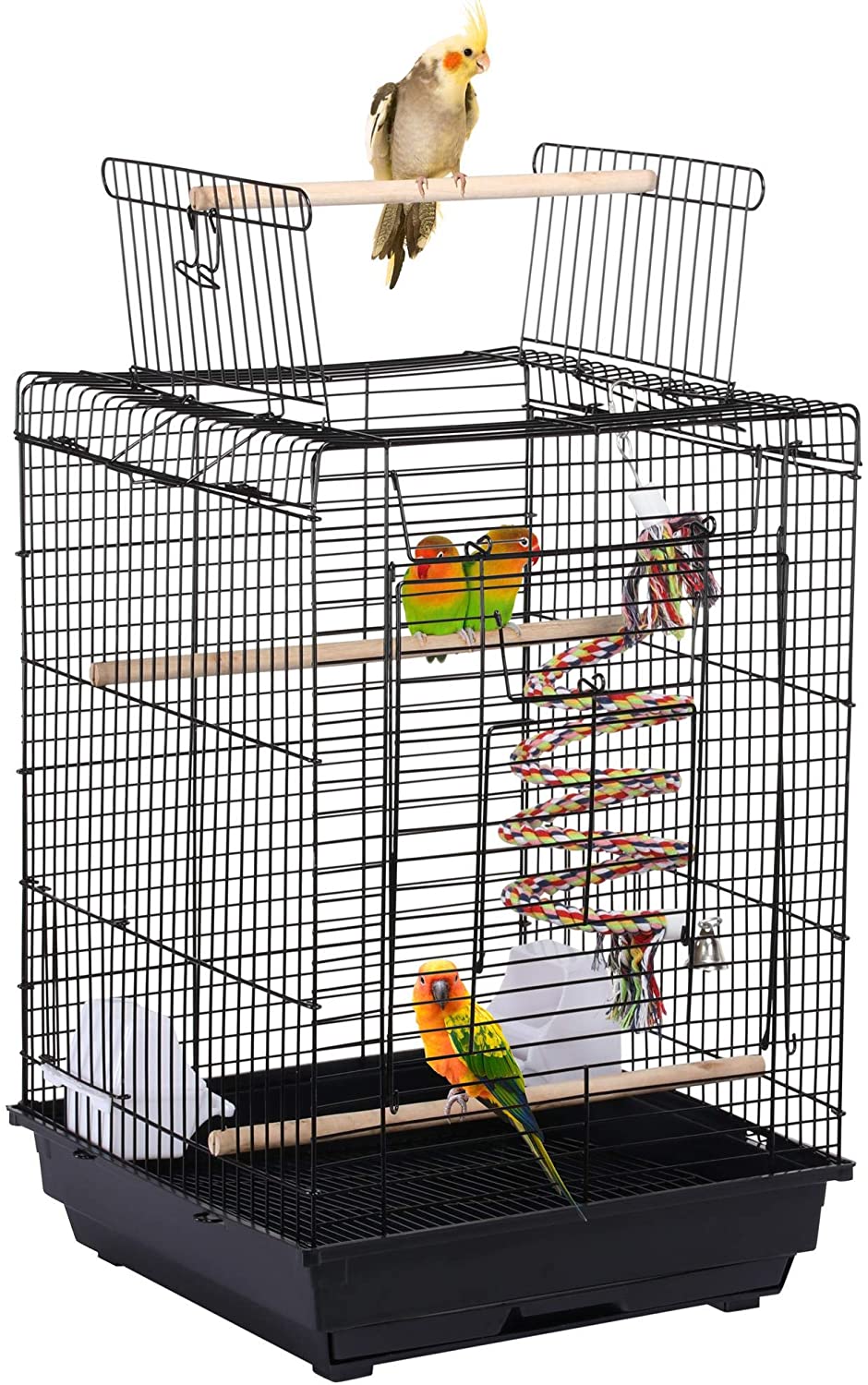 Open Top Bird Cage - 58cm High