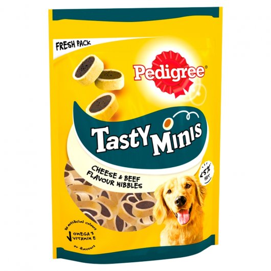 Pedigree Tasty Minis - Cheese & Beef Nibbles