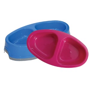 Plastic Double Diner Bowls
