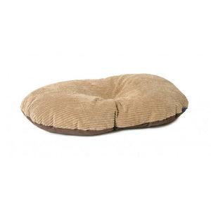 Timberwolf Oval Cushion