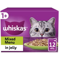 Whiskas 1+ Mixed Menu in Jelly