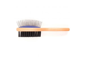 Wooden Handle Double Sided Brush